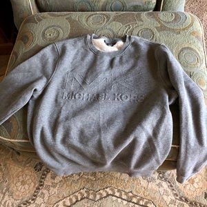 Michael Kors gray crewneck sweater